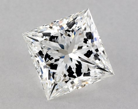 IGI 1.53 Carat E-VS1 Excellent Cut Princess Lab-Grown Diamond
