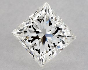 GIA 0.75 Carat H-IF Ideal Cut Princess Diamond