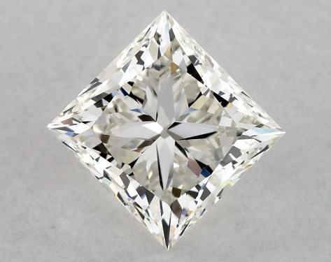 IGI 1.00 Carat H-VS1 Very Good Cut Princess Diamond
