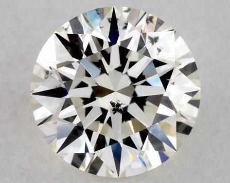 IGI 0.30 Carat J-SI1 Excellent Cut Round Diamond