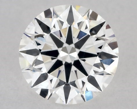 GIA 1.06 Carat E-SI1 True Hearts<sup>TM</sup> Cut Round Diamond