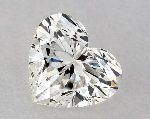 GIA 0.80 Carat H-VS2 Ideal Cut Heart Diamond