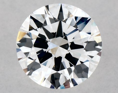 This 0.8 carat round diamond F color VVS2 clarity has Excellent proportions and a diamond grading report from GIA