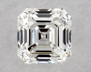 GIA 0.80 Carat F-VS1 Very Good Cut Asscher Diamond