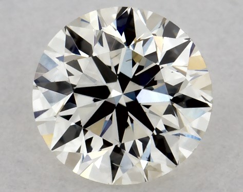 IGI 0.30 Carat H-SI1 Excellent Cut Round Diamond