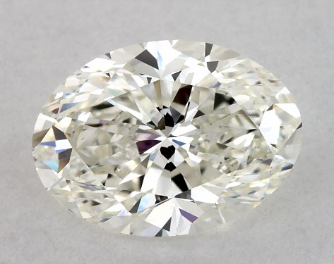 This 1.2 carat oval diamond J color VS1 clarity has Good proportions and a diamond grading report from GIA