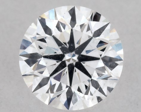 IGI 0.34 Carat D-SI1 Excellent Cut Round Diamond