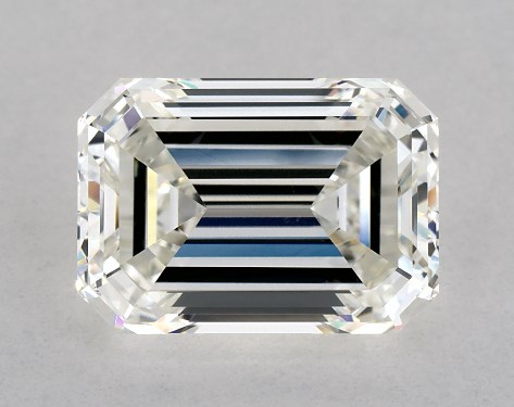 This 3.05 carat emerald diamond H color VS2 clarity has Good proportions and a diamond grading report from GIA