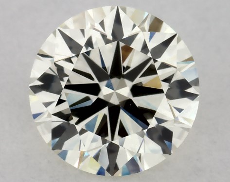 This 1.08 carat round diamond J color VS1 clarity has Excellent proportions and a diamond grading report from IGI