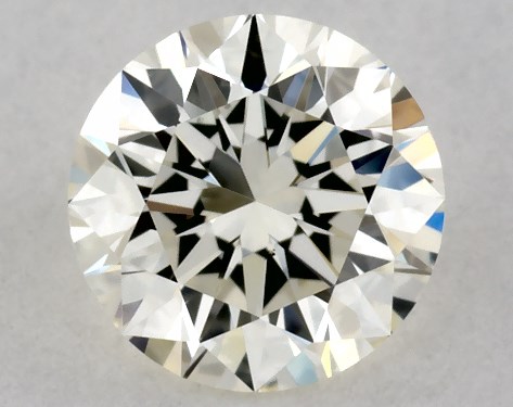 This 0.5 carat round diamond J color VS1 clarity has Excellent proportions and a diamond grading report from IGI