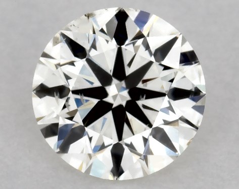 IGI 0.30 Carat H-SI1 Excellent Cut Round Diamond