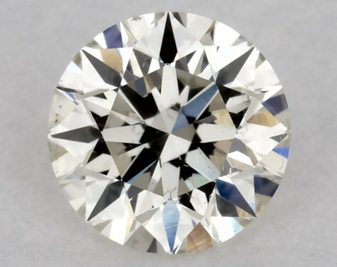 IGI 0.30 Carat H-SI1 Excellent Cut Round Diamond