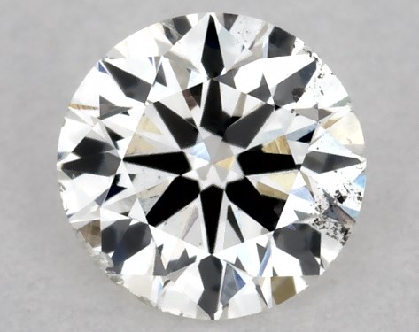 IGI 0.30 Carat F-SI1 Excellent Cut Round Diamond