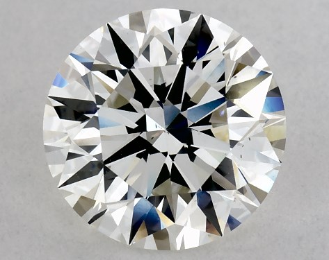 GIA 2.01 Carat H-VS2 Excellent Cut Round Diamond