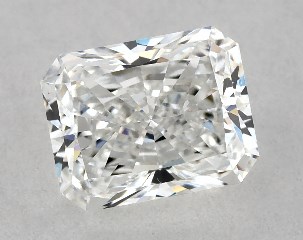 GIA 0.72 Carat E-VS2 Ideal Cut Radiant Diamond