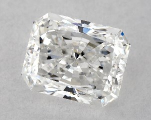 GIA 0.75 Carat E-VS2 Ideal Cut Radiant Diamond