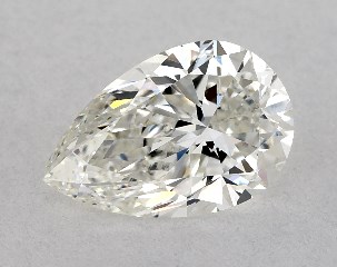 GIA 0.78 Carat H-VS1 Very Good Cut Pear Diamond