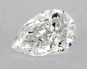 GIA 0.76 Carat F-VS2 Very Good Cut Pear Diamond