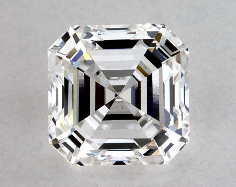 IGI 2.08 Carat E-VVS2 Excellent Cut Asscher Lab-Grown Diamond