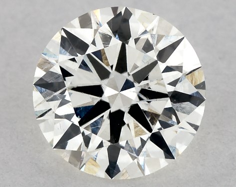 IGI 0.81 Carat H-SI1 Excellent Cut Round Diamond