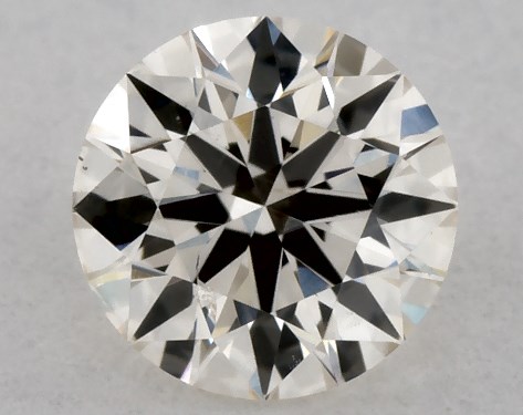 IGI 0.30 Carat J-SI1 Excellent Cut Round Diamond