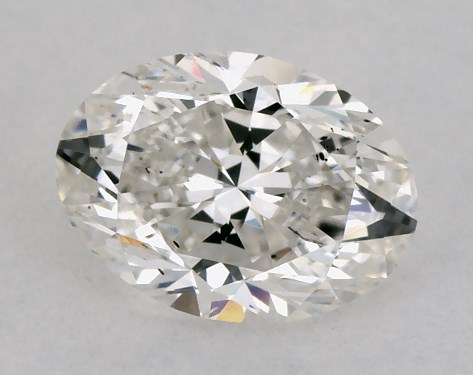 IGI 1.00 Carat G-SI1 Very Good Cut Oval Diamond