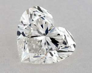 GIA 0.77 Carat G-VS2 Ideal Cut Heart Diamond