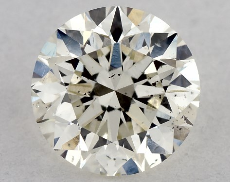 IGI 1.01 Carat J-SI1 Excellent Cut Round Diamond