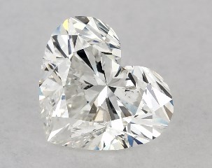 GIA 0.78 Carat G-SI1 Ideal Cut Heart Diamond