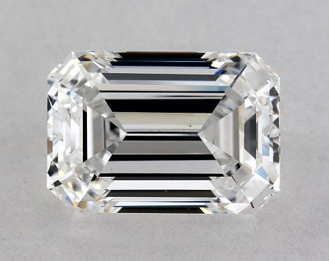 IGI 1.54 Carat D-VS1 Ideal Cut Emerald Lab-Grown Diamond