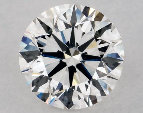 GIA 0.80 Carat H-SI1 Excellent Cut Round Diamond