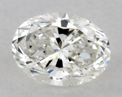 GIA 1.01 Carat H-VS2 Good Cut Oval Diamond