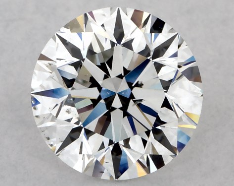 GIA 1.00 Carat F-SI1 Excellent Cut Round Diamond