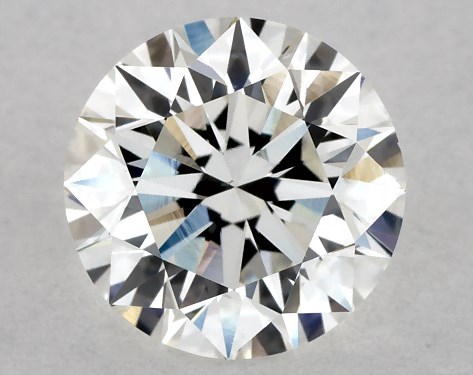 GIA 1.00 Carat H-VS2 Excellent Cut Round Diamond