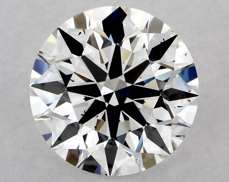 This Lab-Grown diamond 1.51 carat round E color VS2 clarity has Ideal proportions and a diamond grading report from IGI