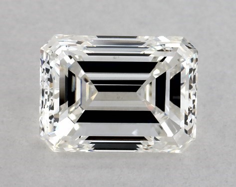 GIA 1.01 Carat H-VS2 Good Cut Emerald Diamond