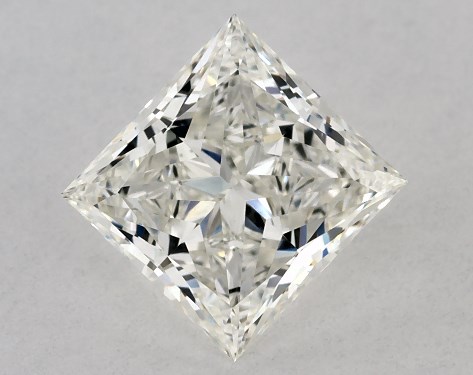 IGI 1.00 Carat H-IF Very Good Cut Princess Diamond