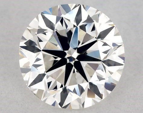 GIA 1.00 Carat H-SI1 Very Good Cut Round Diamond