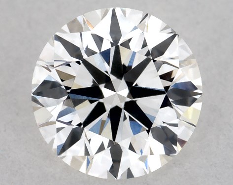GIA 0.54 Carat F-SI1 Excellent Cut Round Diamond