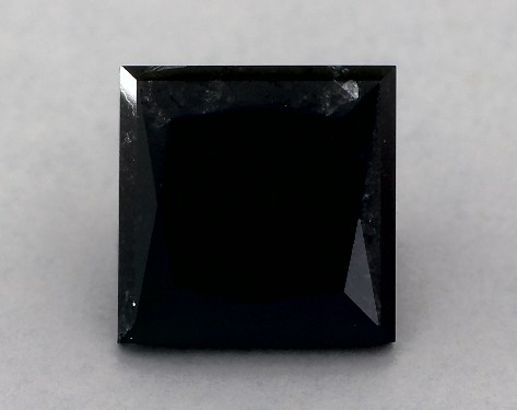 IGI 3.19 Carat Fancy Black-CO Princess Cut Diamond