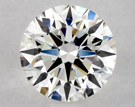 GIA 2.01 Carat H-VS1 Excellent Cut Round Diamond