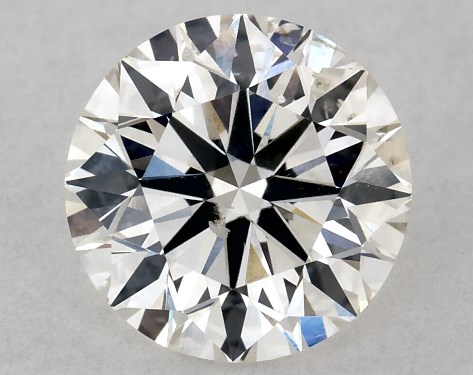 GIA 1.09 Carat H-SI2 Excellent Cut Round Diamond