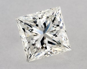 GIA 0.80 Carat H-VS2 Ideal Cut Princess Diamond