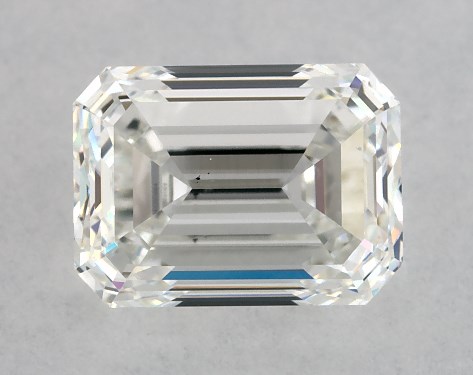 GIA 1.01 Carat H-VS2 Good Cut Emerald Diamond