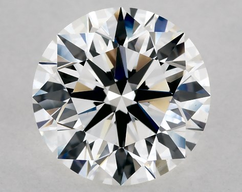GIA 2.01 Carat H-VS1 Excellent Cut Round Diamond