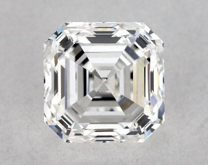 GIA 0.80 Carat F-VS1 Very Good Cut Asscher Diamond