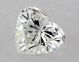 GIA 0.82 Carat H-VS2 Ideal Cut Heart Diamond