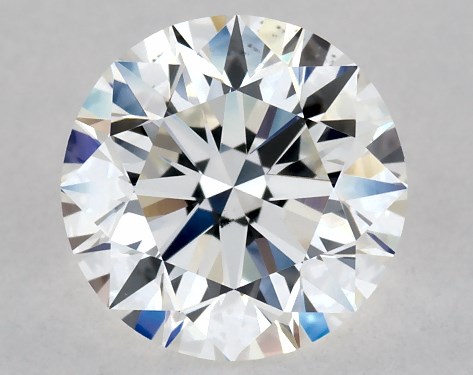 GIA 1.00 Carat H-VS2 Excellent Cut Round Diamond