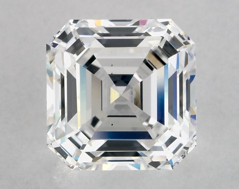 IGI 1.59 Carat D-VS1 Excellent Cut Asscher Lab-Grown Diamond