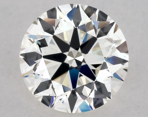 This 1 carat round diamond H color VS1 clarity has Excellent proportions and a diamond grading report from IGI